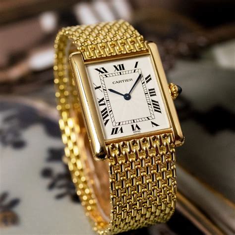 vintage cartier tank watches.